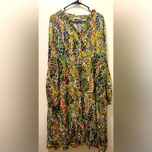 Chic Soul below the knee boho inspired dress